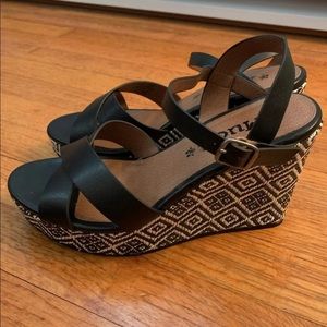 Mudd Wedge Sandals